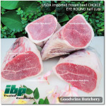 Beef EYE ROUND Lagarto Gandik USDA US beef CHOICE SWIFT / IBP frozen WHOLE CUTS +/- 3kg 40x15x10cm (price/kg)
